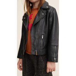 Mango Kids - Kurtka dziecięca Perfe 128-164 cm. Czarne kurtki i płaszcze dla dziewczynek Mango Kids, z materiału. Za 299.90 zł.