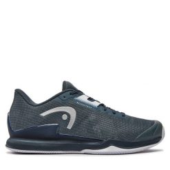 Buty do tenisa Head. Zielone buty sportowe męskie Head, bez zapięcia, do biegania. Za 439.99 zł.