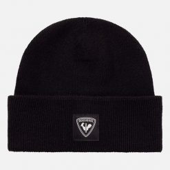 Czapka narciarska Rossignol Beanie. Czapki i kapelusze męskie Rossignol, bez wzorów, z materiału, klasyczne. Za 89.99 zł.