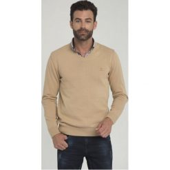 Sir Raymond Tailor Sweter Męski Tour M Beżowy. Swetry przez głowę męskie marki Sir Raymond Tailor. Za 145.00 zł.