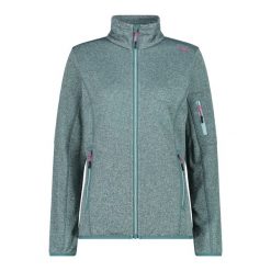 Bluza damska turystyczna CMP 30H5866. Zielone bluzy damskie CMP, xs, bez wzorów, bez kaptura. Za 260.25 zł.
