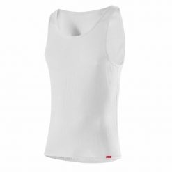 Tank top Löffler Transtex® Light. Białe bielizna termoaktywna męska LOFFLER, l, bez wzorów, z dzianiny, sportowe, bez kołnierzyka. Za 201.65 zł.