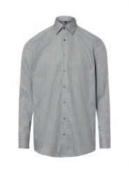 Finshley & Harding koszula biznesowa Mężczyźni Modern Fit Bawełna zielony, 46. Zielone koszule męskie Finshley & Harding, m, bez wzorów, z bawełny, biznesowe, bez kołnierzyka, bez ramiączek. Za 179.95 zł.