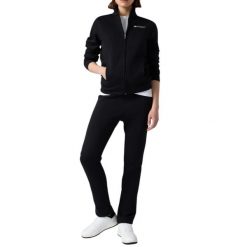 Bluza Champion Z Zamkiem Na Całym Zameku Damskie. Czarne bluzy damskie Champion, l, bez wzorów, z dresówki, bez kaptura. Za 333.65 zł.