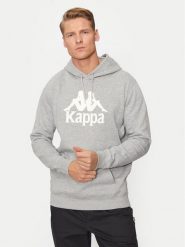Kappa Bluza Malmo 3 Auth Kontemporary 341M43W Szary Regular Fit. Szare bluzy męskie Kappa, m, bez wzorów, z bawełny, bez kaptura. Za 189.99 zł.