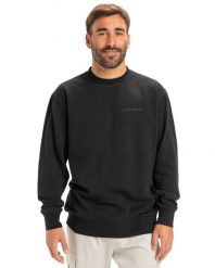 Bluza z okrągłym dekoltem dla Mężczyzn SALT WATER Czarny. Czarne bluzy męskie Quiksilver, m, bez wzorów, z bawełny, bez kaptura. Za 249.99 zł.