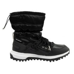 Buty Śniegowe Damskie Vibram. Czarne obuwie sportowe damskie Colmar, bez wzorów, z materiału, trekkingowe. Za 409.99 zł.