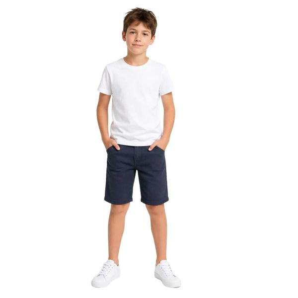 Spodenki turystyczne dla dzieci Element Own. Niebieskie szorty dla chłopców Element, na lato, z aplikacjami, z denimu, eleganckie. Za 97.00 zł.
