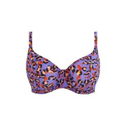 Damski top do kostiumu kąpielowego Freya Santiago nights. Fioletowe topy damskie Freya, bez wzorów, bez kołnierzyka, bez ramiączek. Za 217.30 zł.