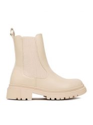DeeZee Botki CEO-CS5819-03 Beżowy. Brązowe botki dziewczęce DeeZee, z materiału, bez zapięcia. Za 149.99 zł.