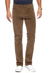 WRANGLER SPODNIE MĘSKIE ARIZONA TEAK W12OEC455 112126332. Brązowe spodnie materiałowe męskie Wrangler, l, bez wzorów, z materiału. W wyprzedaży za 89.99 zł.