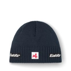 Czapka Eisbar Trop MÜ SA. Niebieskie czapki i kapelusze męskie Eisbar, na zimę, bez wzorów, z materiału, klasyczne. Za 219.90 zł.