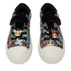 Trampki Powerpuff Girls. Trampki i tenisówki dziewczęce Powerpuff Girls, bez wzorów, bez zapięcia. Za 79.99 zł.