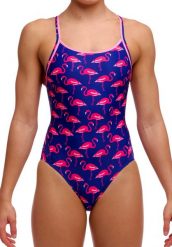 Strój kąpielowy jednoczęściowy FUNKITA Flocked Up - Diamond Back. Kostiumy jednoczęściowe damskie FUNKITA, l, bez wzorów, z materiału, klasyczne, na fitness i siłownię. Za 259.00 zł.