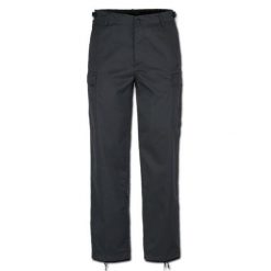 Spodnie bushcraft męskie Brandit Bojówki BDU Ranger Czarne. Czarne spodnie sportowe męskie Brandit, l, bez wzorów, outdoorowe. Za 185.00 zł.