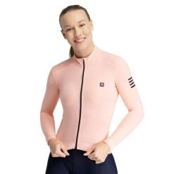 Damska termoaktywna koszulka rowerowa Kolarstwo Siroko SRX M4 Danseuse. Czerwone bluzy sportowe damskie SIROKO, bez wzorów, z tkaniny, rowerowe. W wyprzedaży za 297.00 zł.