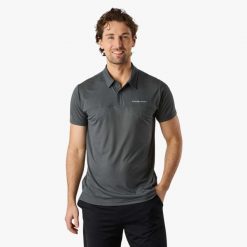 Koszula Polo Męska Swedemount Ultra Light Piké szybkoschnąca. Zielone koszule męskie SWEDEMOUNT, m, bez wzorów, sportowe, bez ramiączek. Za 169.99 zł.