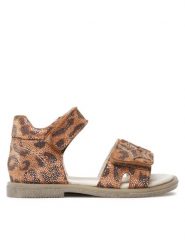 Lasocki Kids Sandały CI12-HAPPY-05 Brązowy. Brązowe sandały dziewczęce Lasocki Kids, ze skóry, bez zapięcia. Za 69.99 zł.