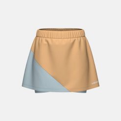 DYNAMIC Damska spódnica z szortami. Brązowe spódnice damskie Head, bez wzorów, z tkaniny, sportowe, asymetryczne. Za 260.00 zł.