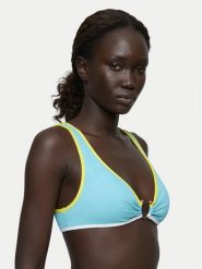 Seafolly Góra od bikini Beach Bound 31467-072 Turkusowy. Niebieskie bikini damskie Seafolly, bez wzorów. Za 379.99 zł.