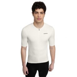 Męska koszulka rowerowa z krótkim rękawem Kolarstwo Siroko Core Rim Drive. Białe buty sportowe męskie SIROKO, bez zapięcia, rowerowe. Za 76.00 zł.