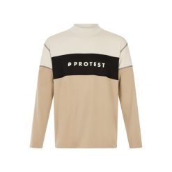 Bluza Protest Lownton. Brązowe bluzy sportowe męskie Protest, bez wzorów, bez kaptura, narciarskie. Za 241.00 zł.