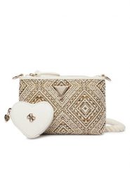 Guess Torebka J6GZ09 WO700 Beżowy. Brązowe torby i plecaki dziecięce Guess, z materiału. Za 269.99 zł.