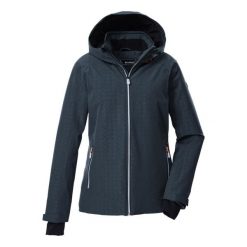 Damska kurtka narciarska Killtec KSW 33. Niebieskie kurtki damskie KILLTEC, m, bez wzorów, z gumy, bez kaptura. Za 819.00 zł.