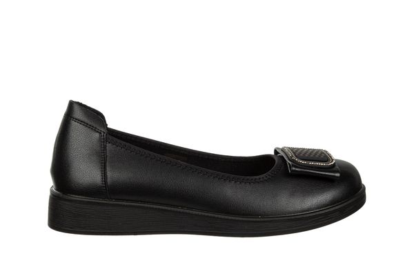 Baleriny Loretta Vitale W9918A Black 514268, Czarny, Skóra naturalna - 40. Czarne baleriny damskie Loretta Vitale, bez wzorów, ze skóry, bez obcasa. W wyprzedaży za 224.99 zł.