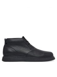 Tommy Hilfiger Półbuty Comfort Leather Chukka FM0FM06075 Czarny. Czarne półbuty na co dzień męskie Tommy Hilfiger, ze skóry, bez zapięcia. Za 649.99 zł.