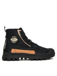 Palladium Trapery Pampa Underlayer 99183-010-M Czarny. Czarne śniegowce i trapery damskie Palladium, z materiału. Za 289.99 zł.