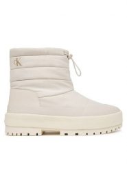 Calvin Klein Śniegowce Vulc Flatform Snowboot Nyl HW0HW03245 Kremowy. Białe śniegowce i trapery damskie Calvin Klein, z materiału. Za 489.99 zł.