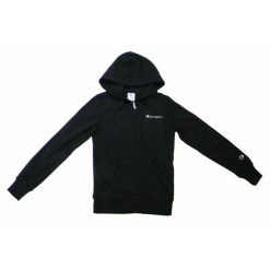 Bluza damska Champion Full Zip Hoodie Sweatshirt 118099. Czarne bluzy sportowe damskie Champion, xs, bez wzorów, bez kaptura. Za 310.28 zł.