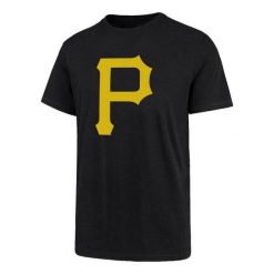 T-Shirt MLB Pittsburgh Pirates New Era Noir. Czarne t-shirty męskie New Era, na lato, m, bez wzorów, z materiału, eleganckie, bez kołnierzyka. Za 126.50 zł.