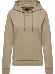 Bluza damska z kapturem Hummel Active Co. Brązowe bluzy damskie Hummel, s, bez wzorów, z bawełny, z kapturem. Za 302.50 zł.