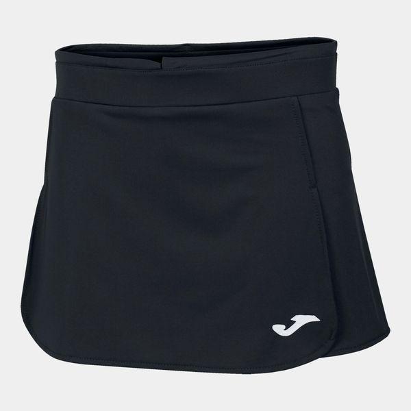 Spódnica do tenisa damska Joma Open II. Czarne spódnice damskie Joma, xs, bez wzorów, z elastanu, z podwyższonym stanem, mini, dopasowane. Za 216.00 zł.