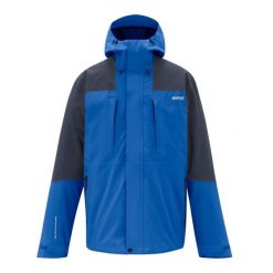 Męska Kurtka Wodoodporna Freesdale. Niebieskie kurtki męskie Regatta, m, bez wzorów, trekkingowe. Za 381.99 zł.