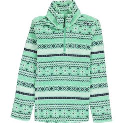 Koszulka polarowa w kolorze zielonym. Zielone bluzy dla chłopców CMP Kids, bez wzorów, z materiału, bez ramiączek. W wyprzedaży za 67.95 zł.