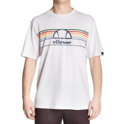 Koszulka męska Ellesse Lentamente. Żółte koszulki sportowe męskie Ellesse, m, bez wzorów, z bawełny, bez kołnierzyka, bez ramiączek. Za 159.99 zł.