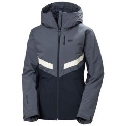 Damska kurtka narciarska Helly Hansen Edge 3.0. Szare kurtki damskie Helly Hansen, bez wzorów, bez kaptura, narciarskie. W wyprzedaży za 1,224.00 zł.