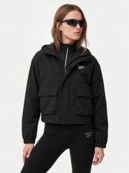 Reebok Kurtka przejściowa Agata RK25681CCW Czarny Regular Fit. Czarne kurtki damskie Reebok, s, bez wzorów, z syntetyku, bez kaptura. Za 399.99 zł.