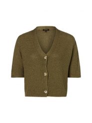 More & More Kardigan Kobiety dzianina grubo tkana zielony, 42. Zielone kardigany damskie More & More, bez wzorów, z dzianiny. Za 229.95 zł.