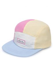 Nelli Blu Czapka z daszkiem 7K3-008-SS24 Różowy. Czerwone czapki dla dzieci Nelli Blu, bez wzorów, z nylonu. Za 29.99 zł.