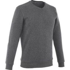Sweter turystyczny męski Quechua NH150. Brązowe swetry przez głowę męskie QUECHUA, l, bez wzorów, z dzianiny, bez kołnierzyka. Za 39.99 zł.