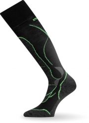 Skarpety narciarskie Lasting STW 986 Merino. Czarne skarpety damskie LASTING, z aplikacjami, z elastanu. Za 129.90 zł.