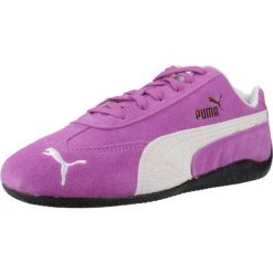 Kapcie PUMA YELLOW SPEEDCAT OG Fioletowy. Fioletowe kapcie damskie Puma, bez wzorów, ze skóry. Za 333.99 zł.