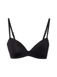 Calvin Klein Biustonosz trójkątny dla kobiet Kobiety Sztuczne włókno czarny, 75B. Czarne biustonosze Calvin Klein, bez wzorów, z włókna. Za 209.95 zł.