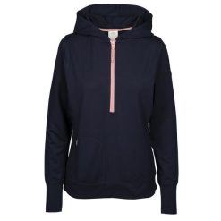 Trespass Zia - Damska bluza z kapturem na co dzień granatowa Marl. Niebieskie bluzy damskie Trespass, bez wzorów, z kapturem. Za 312.99 zł.