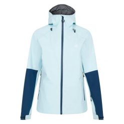 Damska Kurtka Wodoodporna Assert. Niebieskie bluzy sportowe damskie Dare 2b, s, bez wzorów, bez kaptura, na jogę i pilates. Za 266.99 zł.