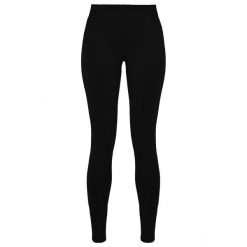 Damskie Legginsy Z Dżerseju. Czarne legginsy damskie BUILD YOUR BRAND, xl, bez wzorów, z dżerseju, trekkingowe. Za 78.99 zł.